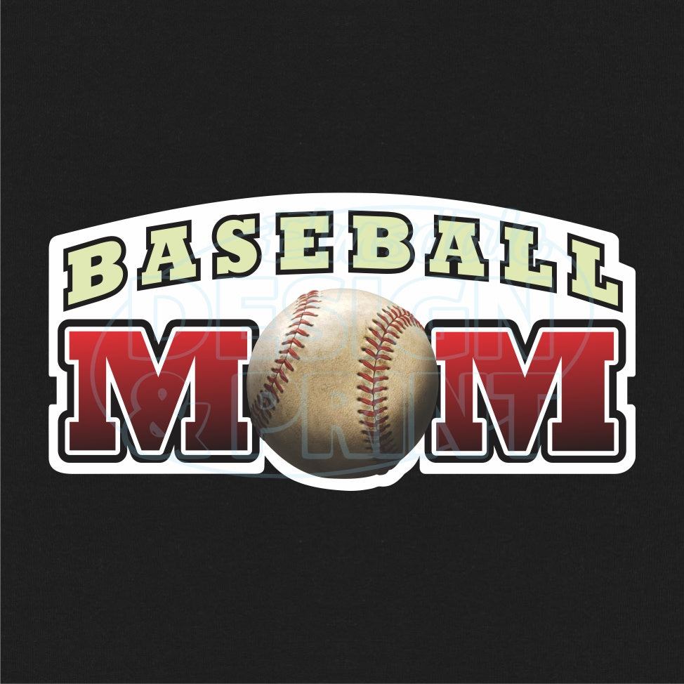 Baseball Mom T Shirt