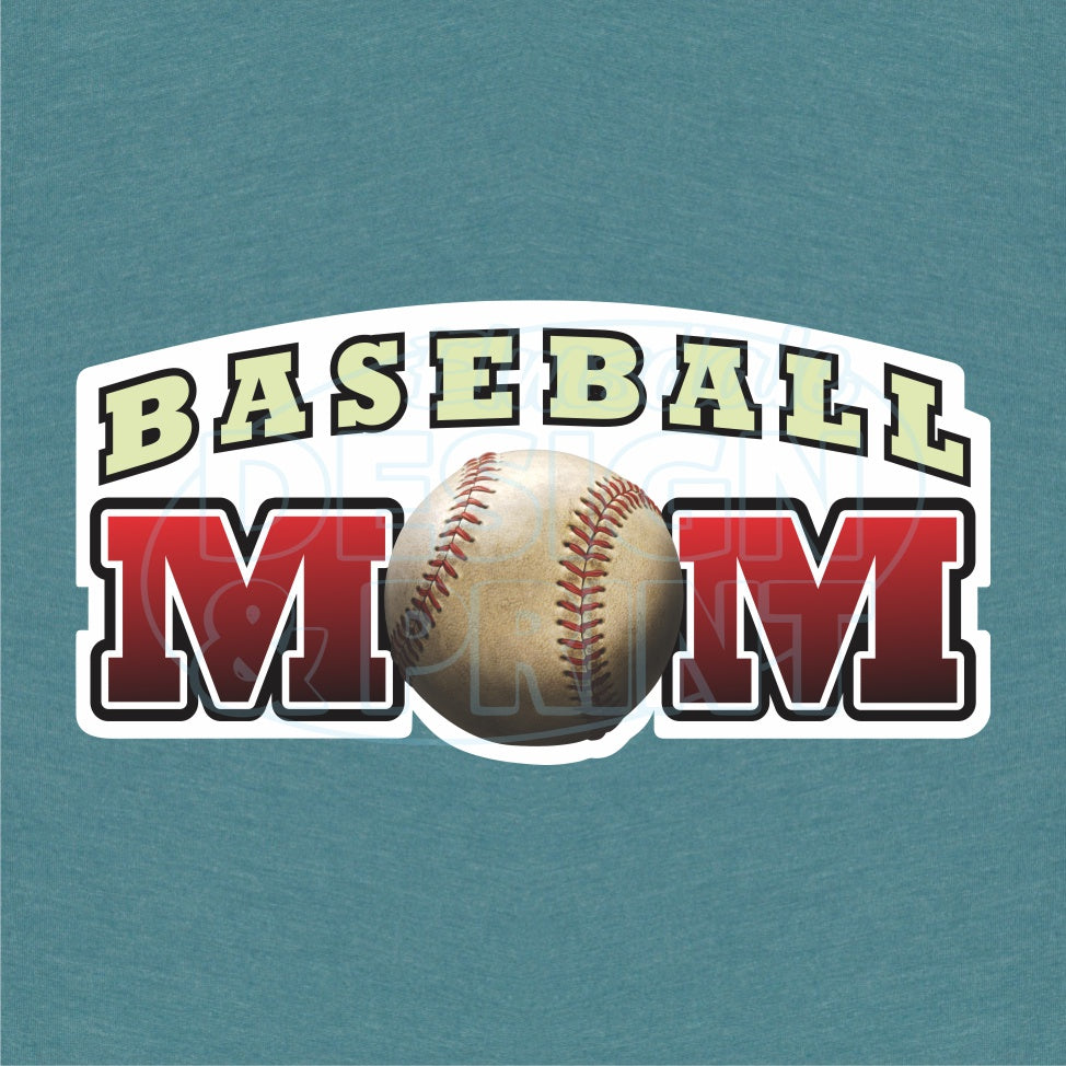 Baseball Mom T Shirt