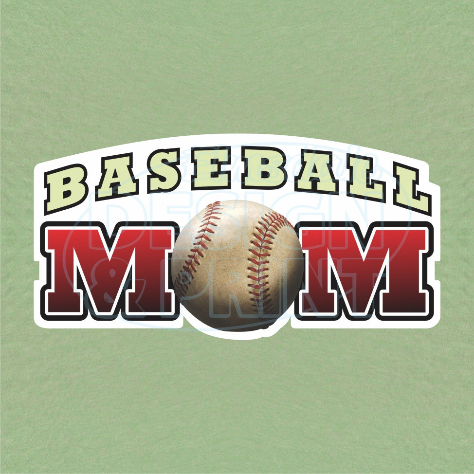 Baseball Mom T Shirt