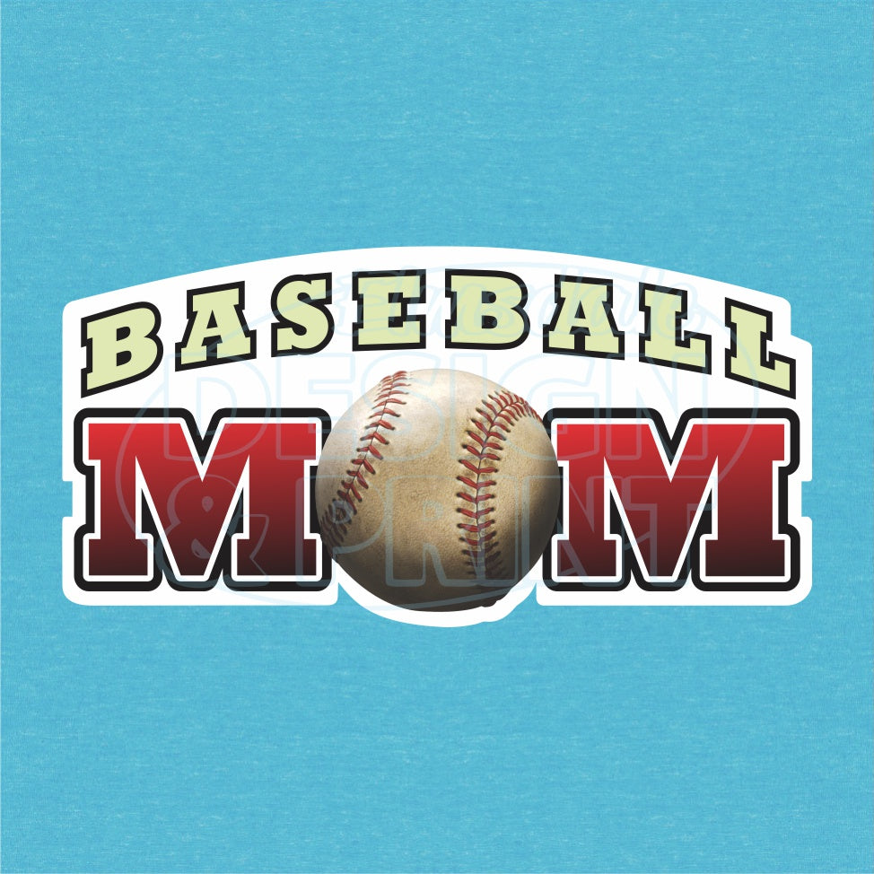 Baseball Mom T Shirt