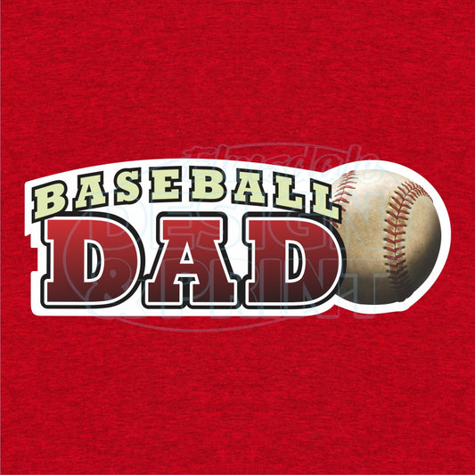 Baseball Dad T Shirt