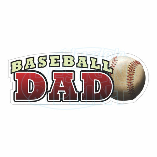 Baseball Dad License Plate