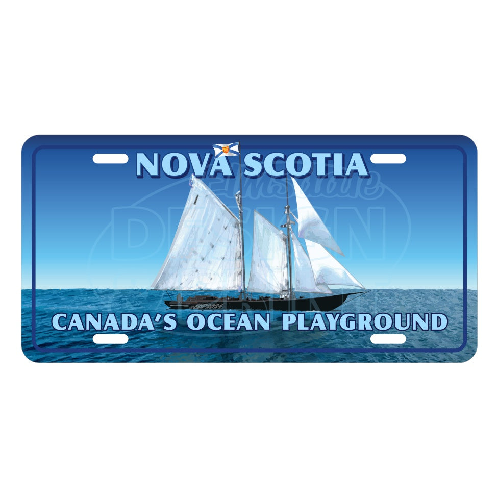 Canada's Ocean Playground: License Plates