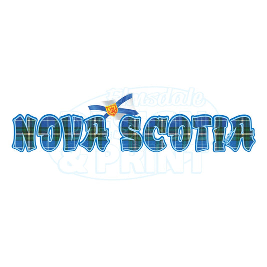 Nova Scotia Tartan Flag: Decals