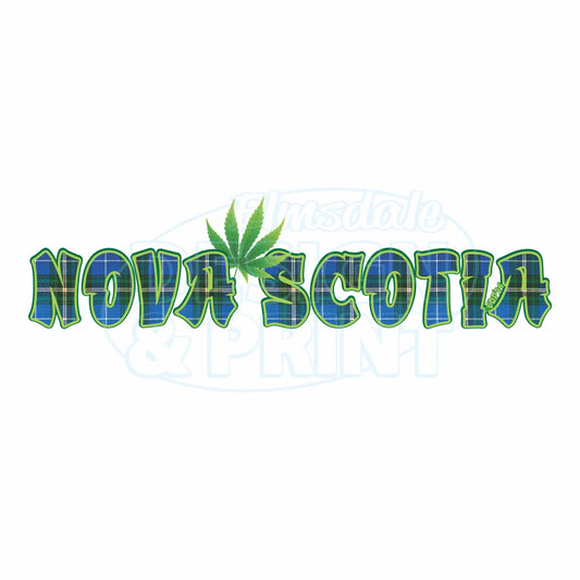 Nova Scotia Tartan Leaf: Decals