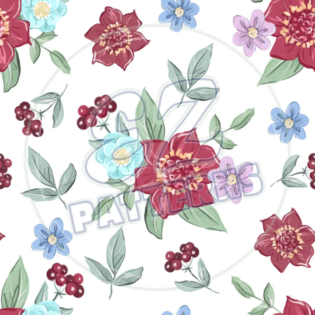 Antique Roses 007 Printed Pattern Vinyl