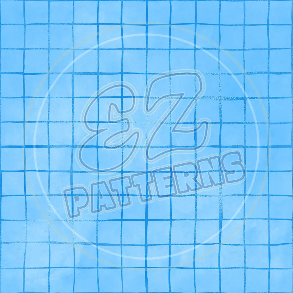 Baby Blue 005 Printed Pattern Vinyl