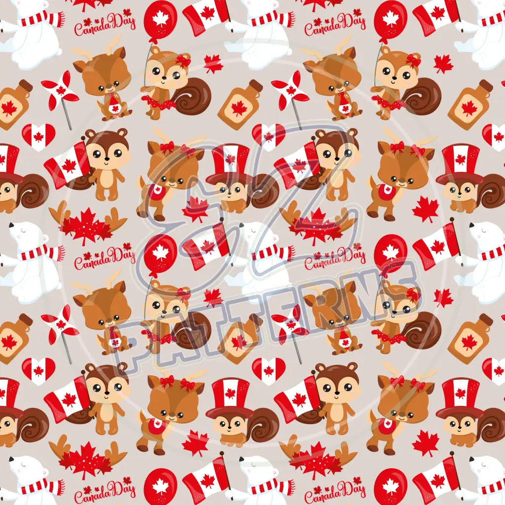 Canada Cuties 012 Printed Pattern Vinyl