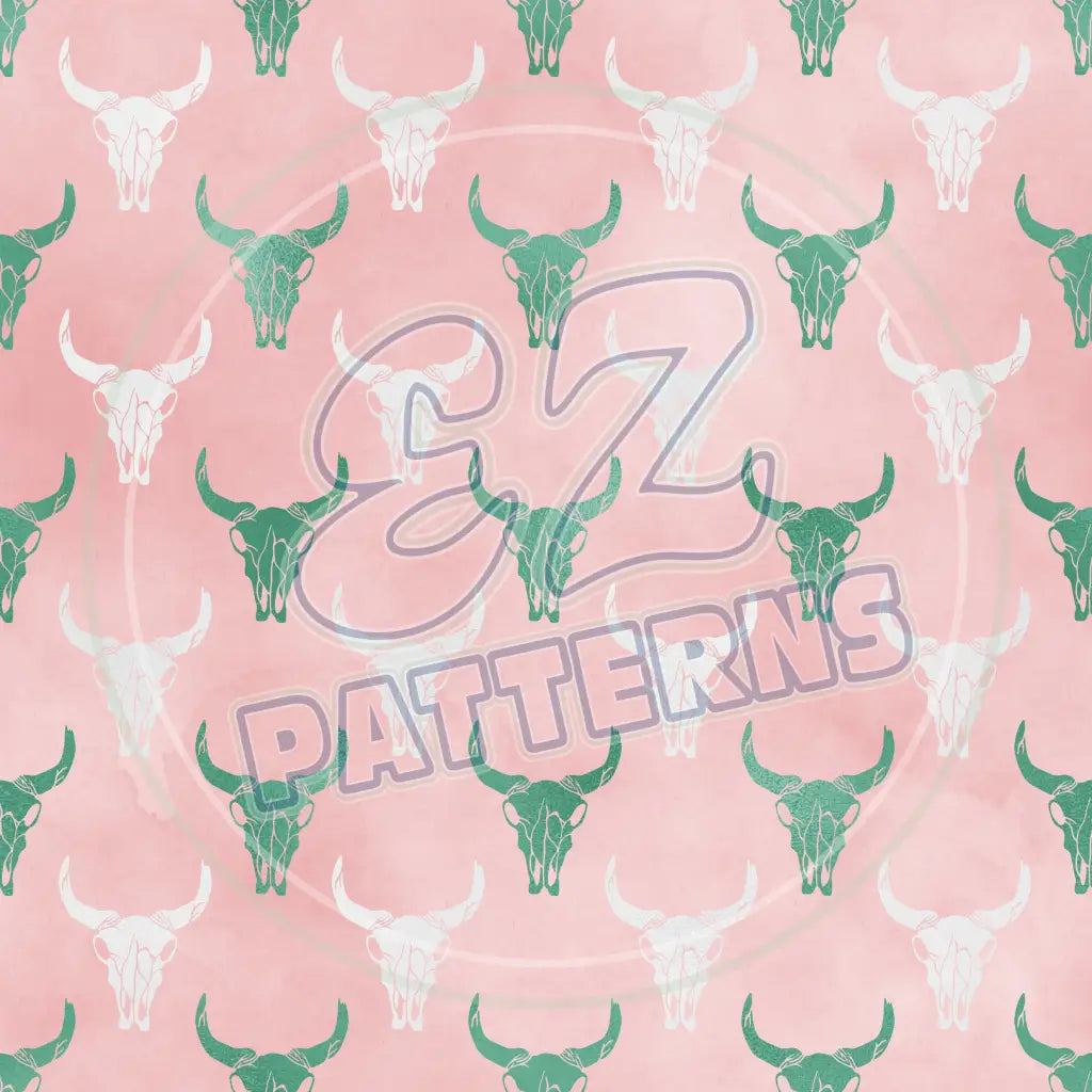 Cowgirl 003 Printed Pattern Vinyl