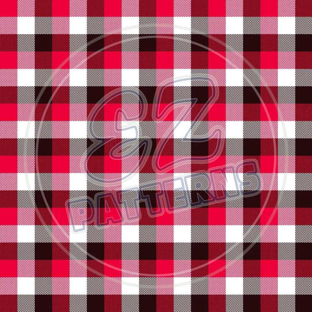 Cozy Plaid 001 - Small Pattern Printed Vinyl