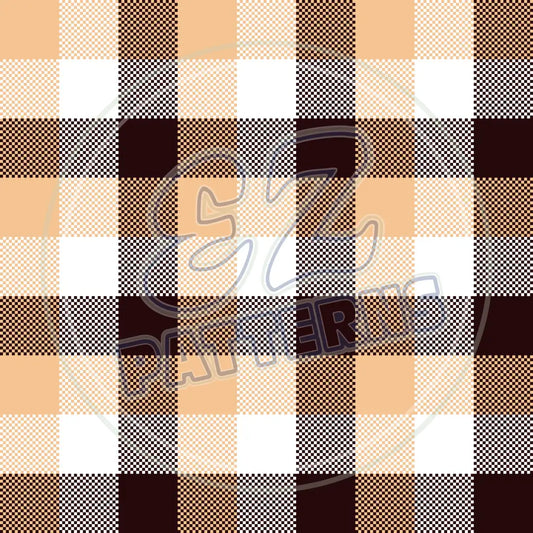 Cozy Plaid 002 Printed Pattern Vinyl