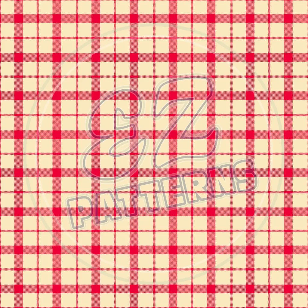 Cozy Plaid 006 - Small Pattern Printed Vinyl