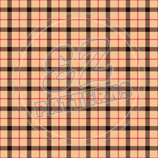 Cozy Plaid 008 - Small Pattern Printed Vinyl