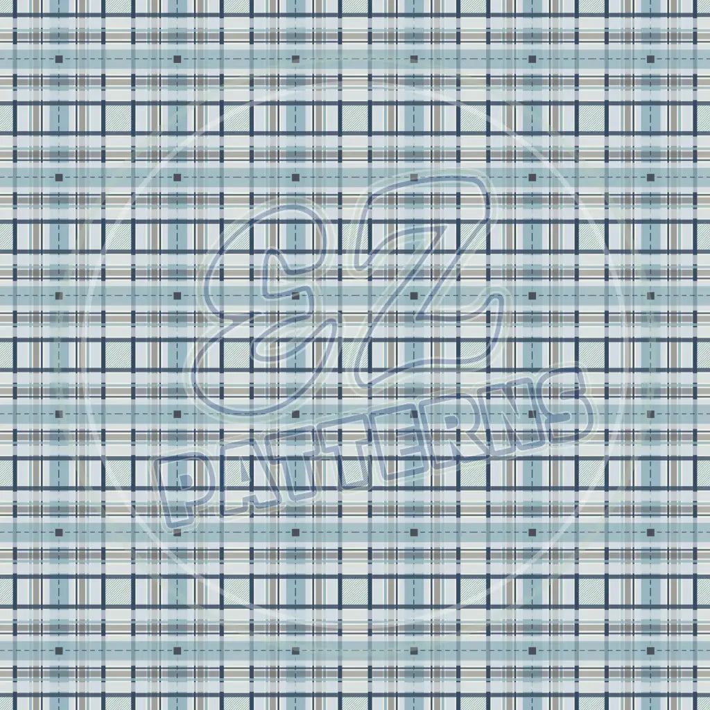 Dad Plaid 002 Printed Pattern Vinyl