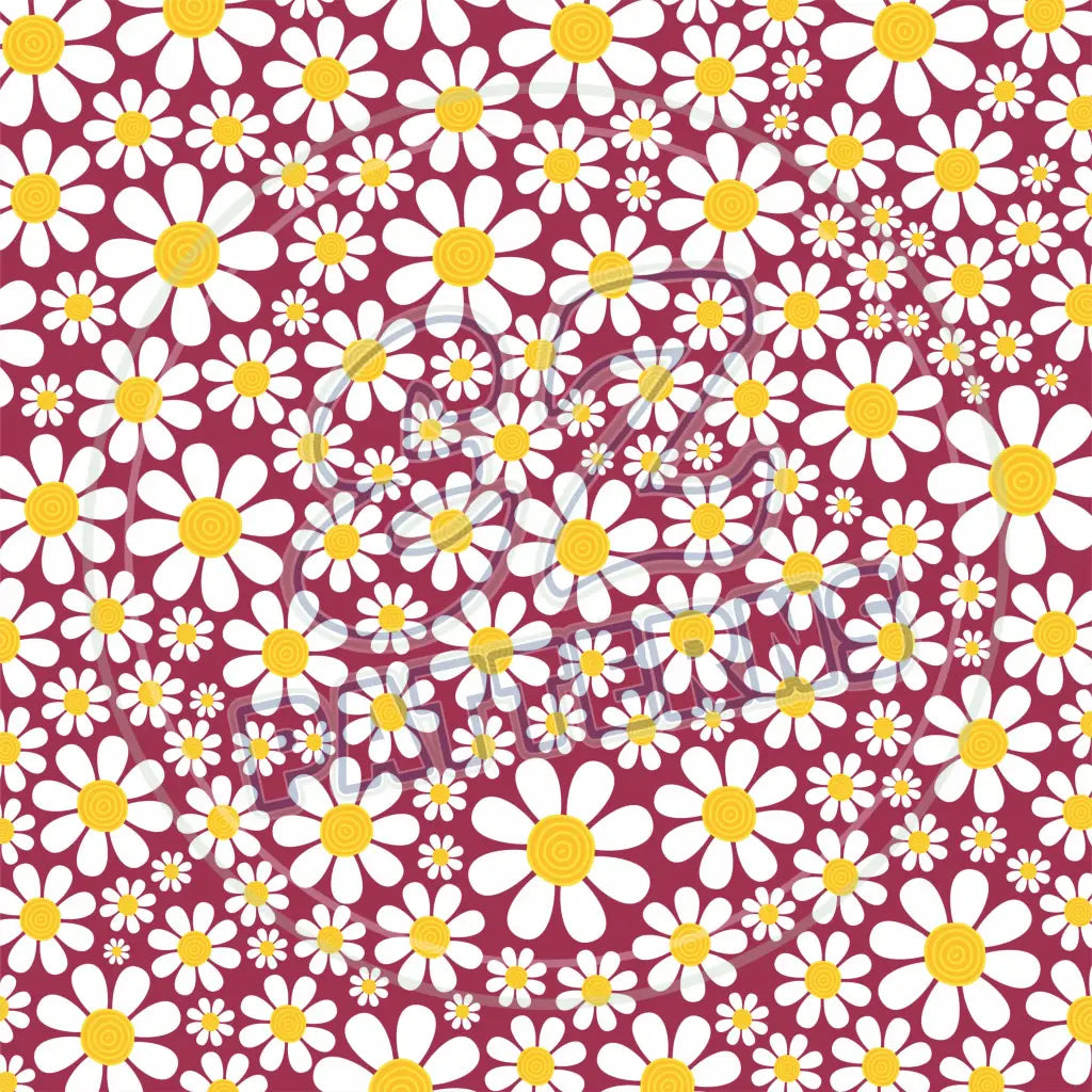 Daisy Crazy 005 Printed Pattern Vinyl