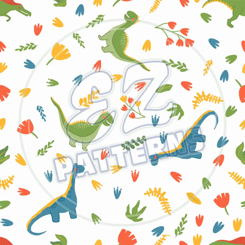 Dino World 011 Printed Pattern Vinyl