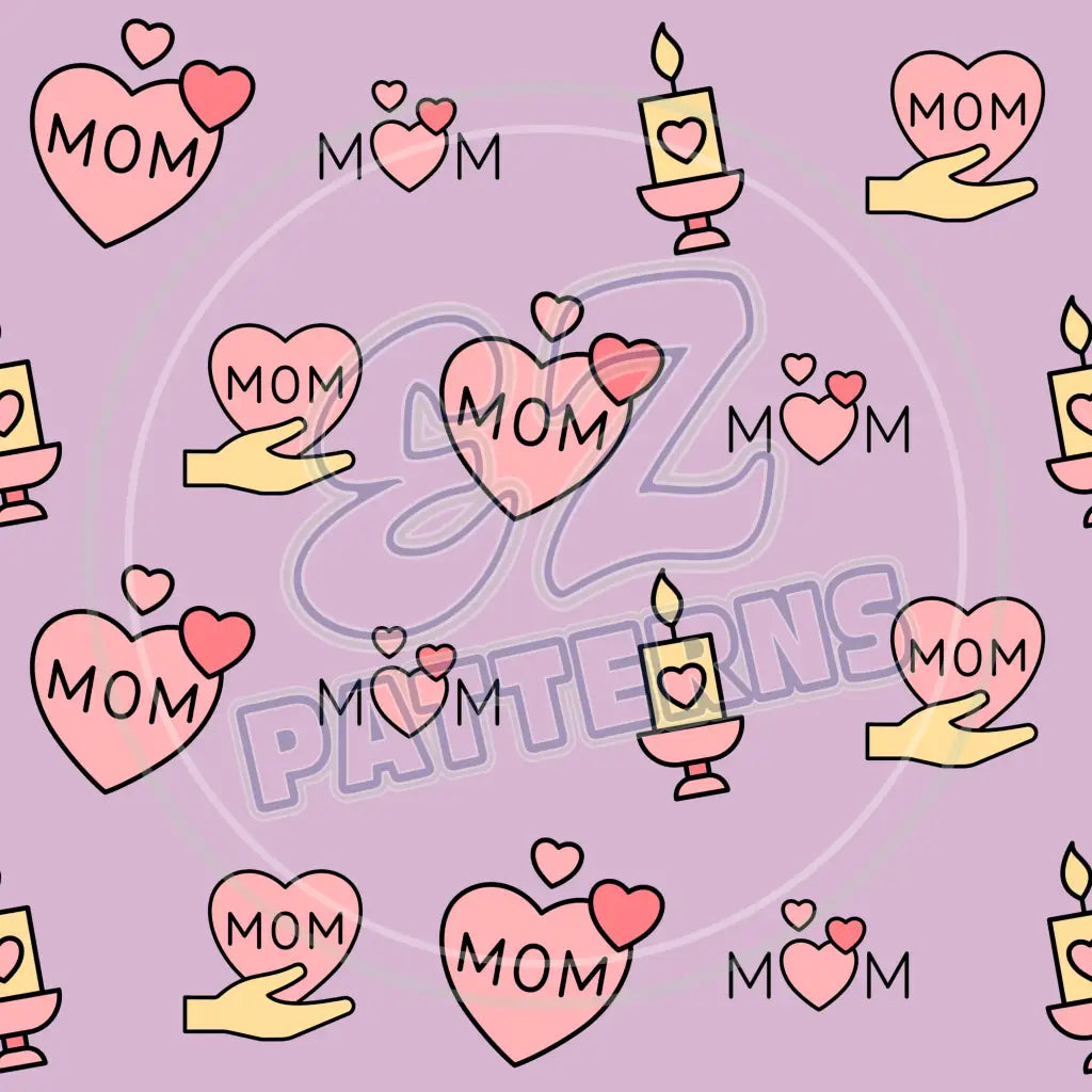 Doodle Mom 009 Printed Pattern Vinyl