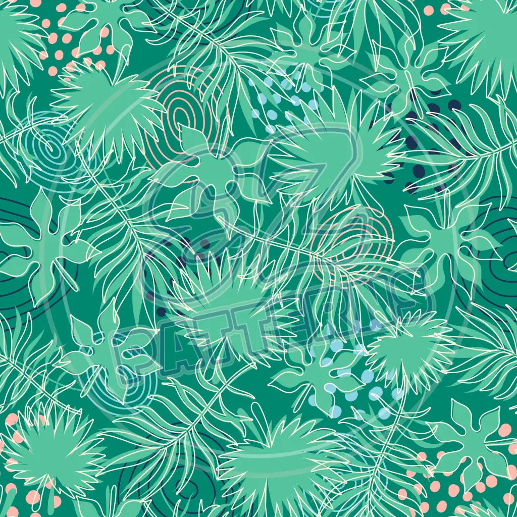 Glam Tropics 005 Printed Pattern Vinyl