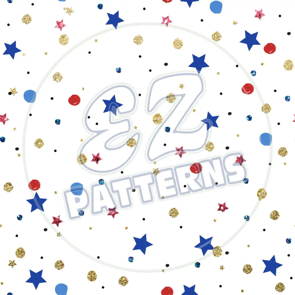 July 4Th Beach Party 008 Printed Pattern Vinyl