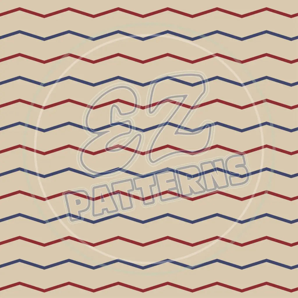 July 4Th Retro 004 Printed Pattern Vinyl