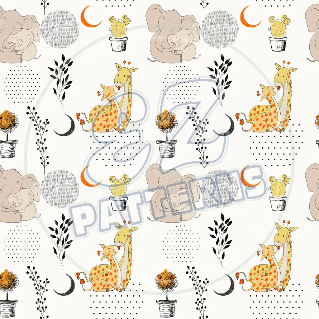 Jungle Mommies 001 Printed Pattern Vinyl