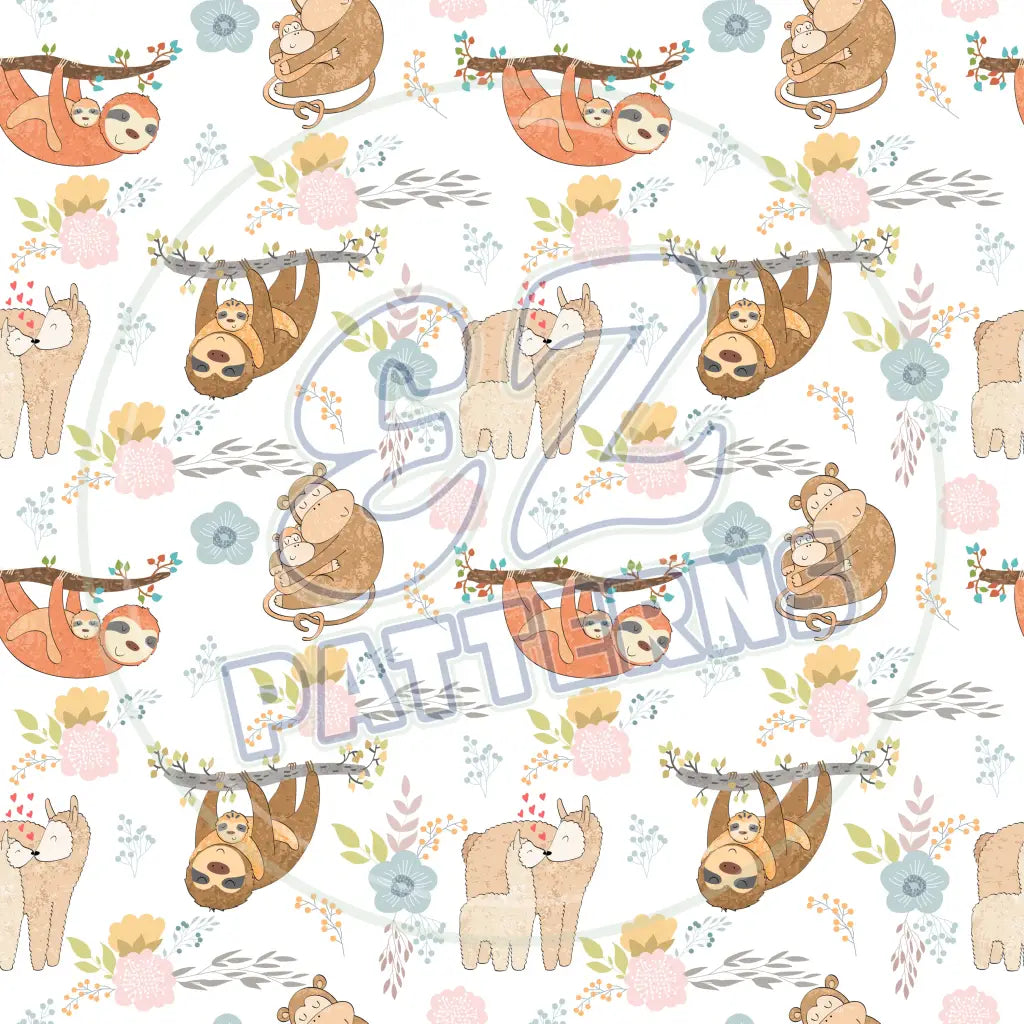 Jungle Mommies 002 Printed Pattern Vinyl