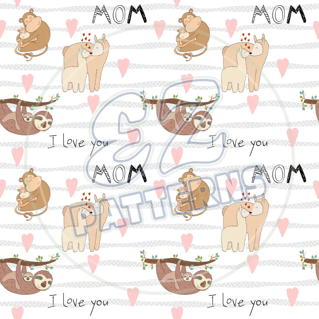 Jungle Mommies 006 Printed Pattern Vinyl