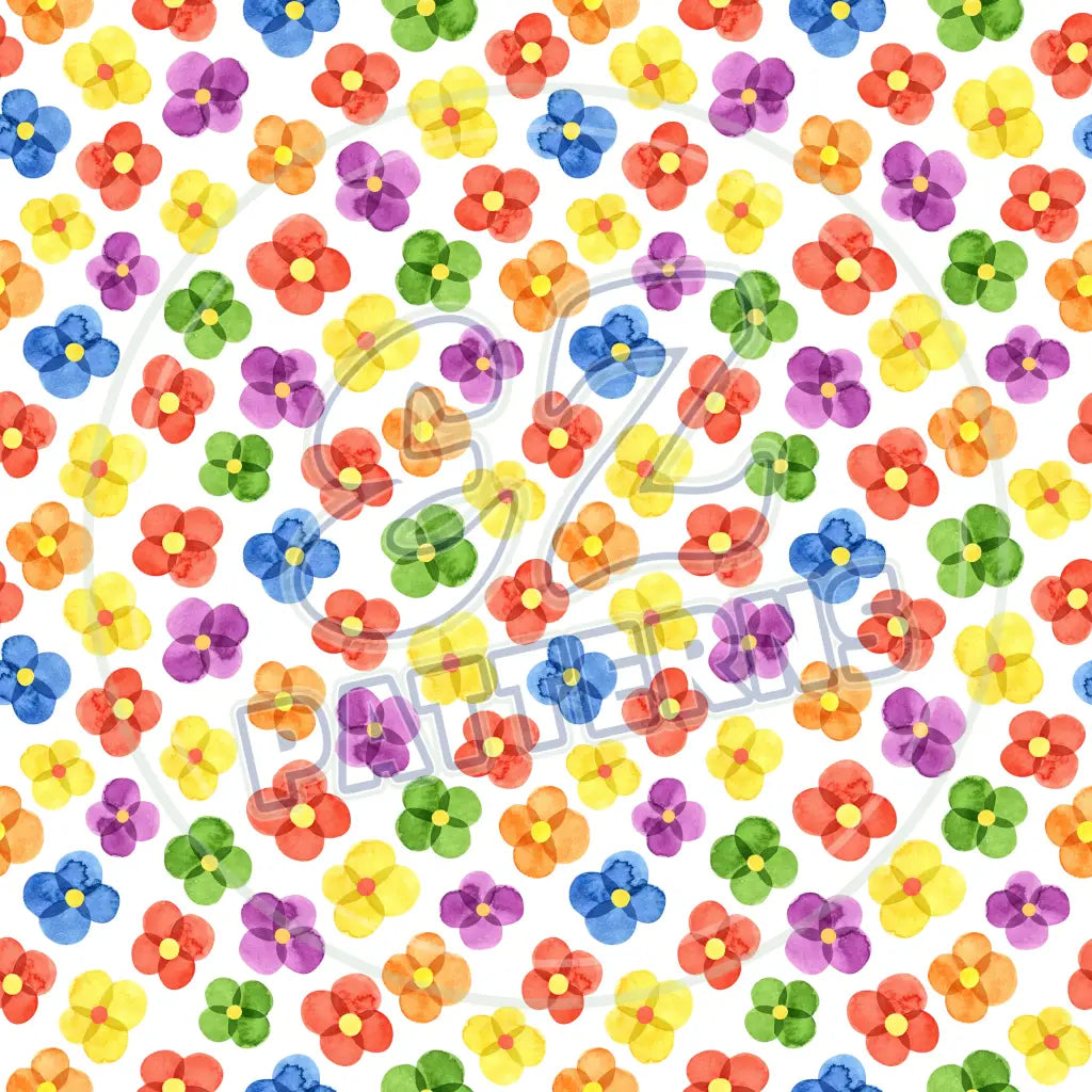 Light Rainbow 012 Printed Pattern Vinyl