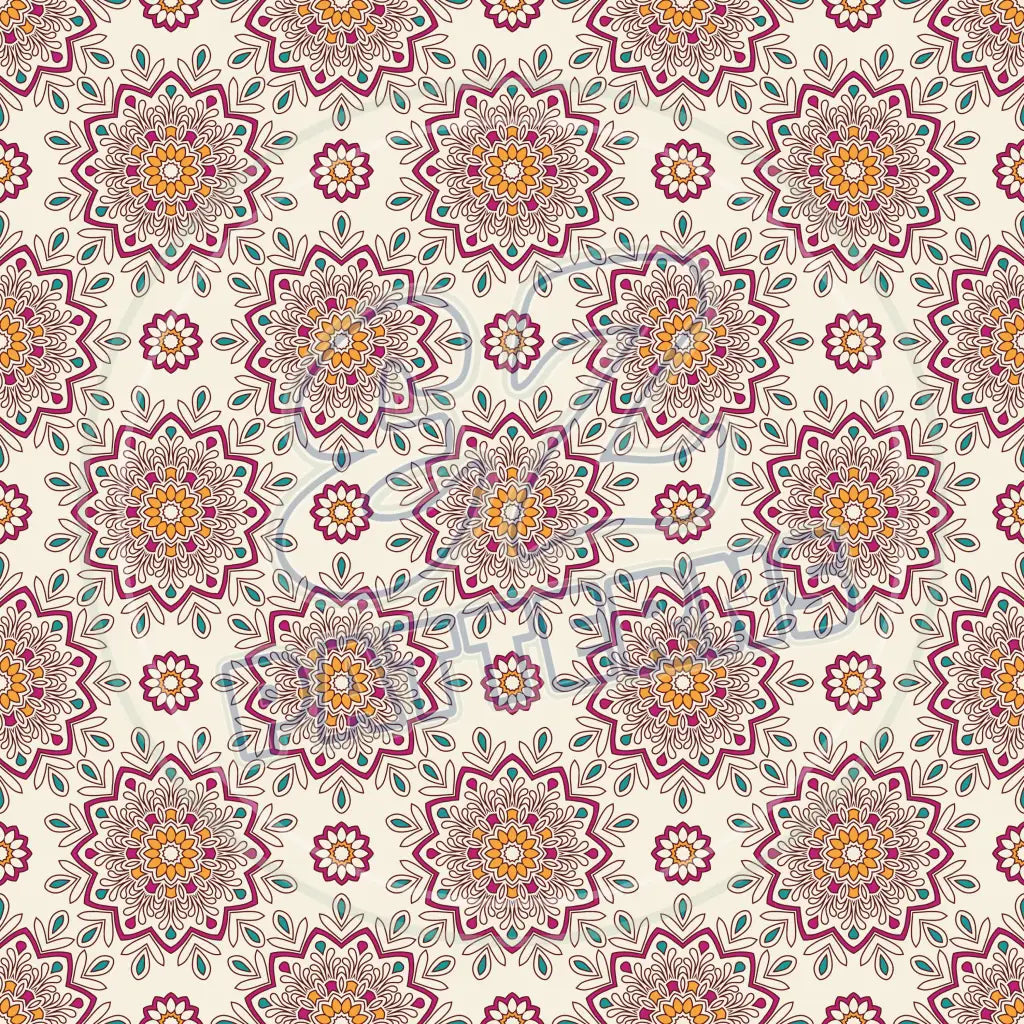 Mandala Boho 009 Printed Pattern Vinyl