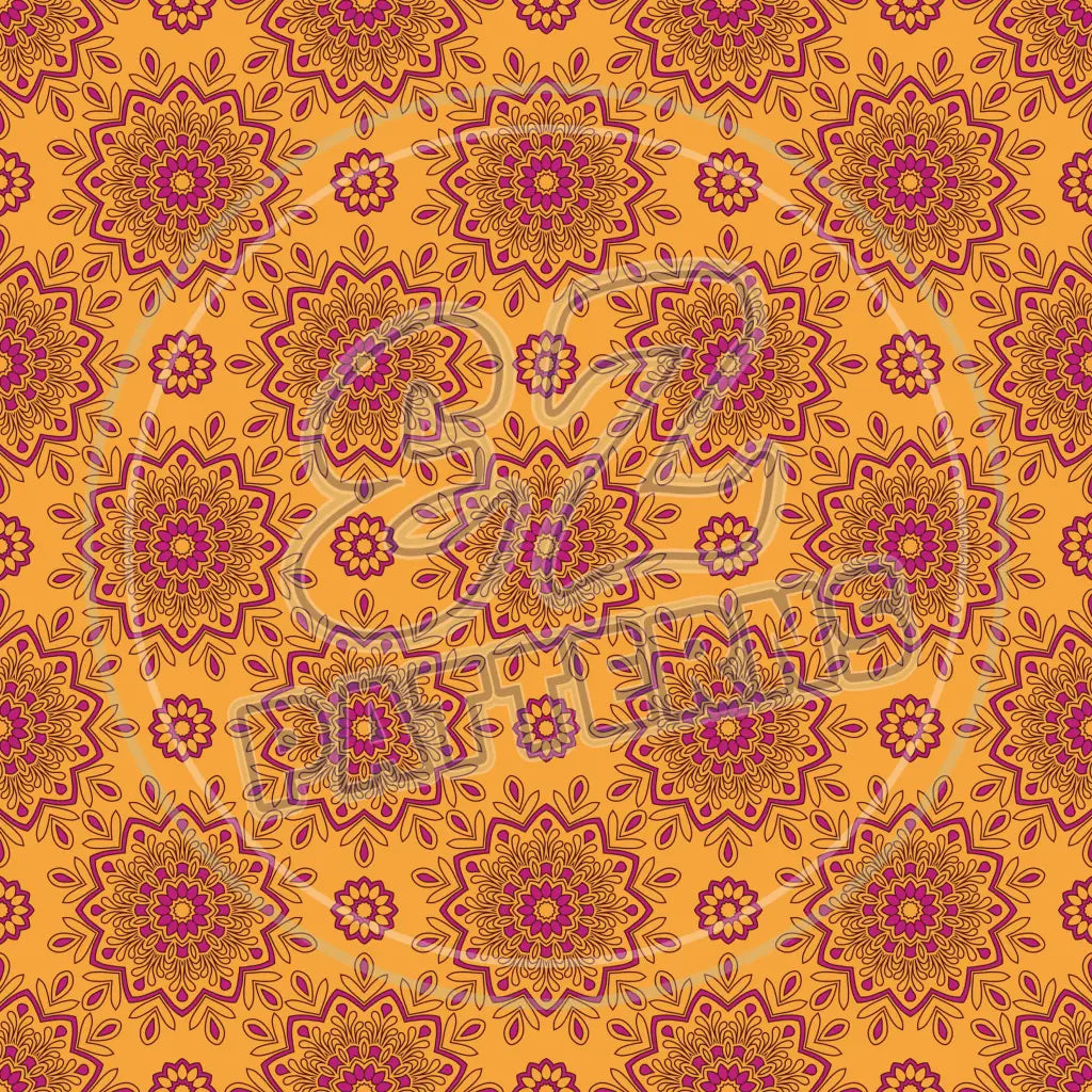 Mandala Boho 014 Printed Pattern Vinyl