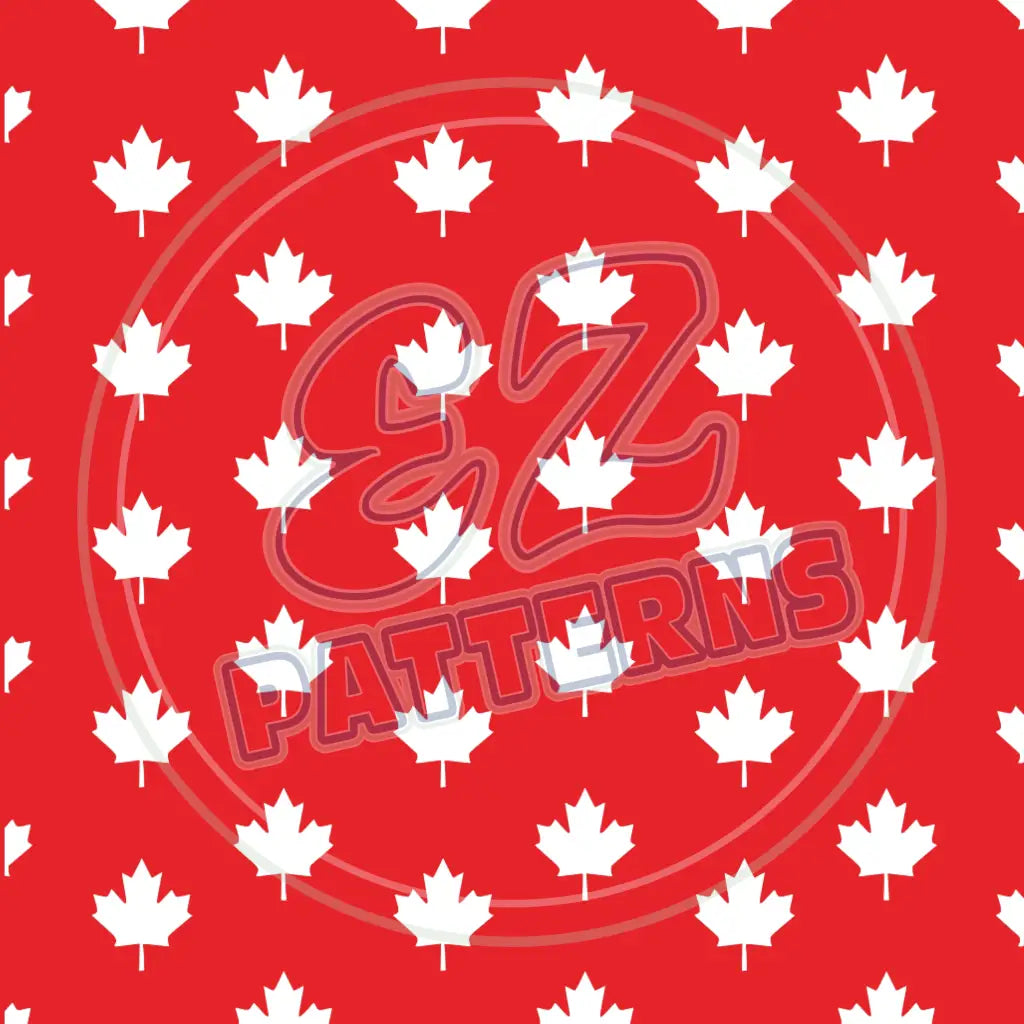 Maple Leaf 005 Printed Pattern Vinyl