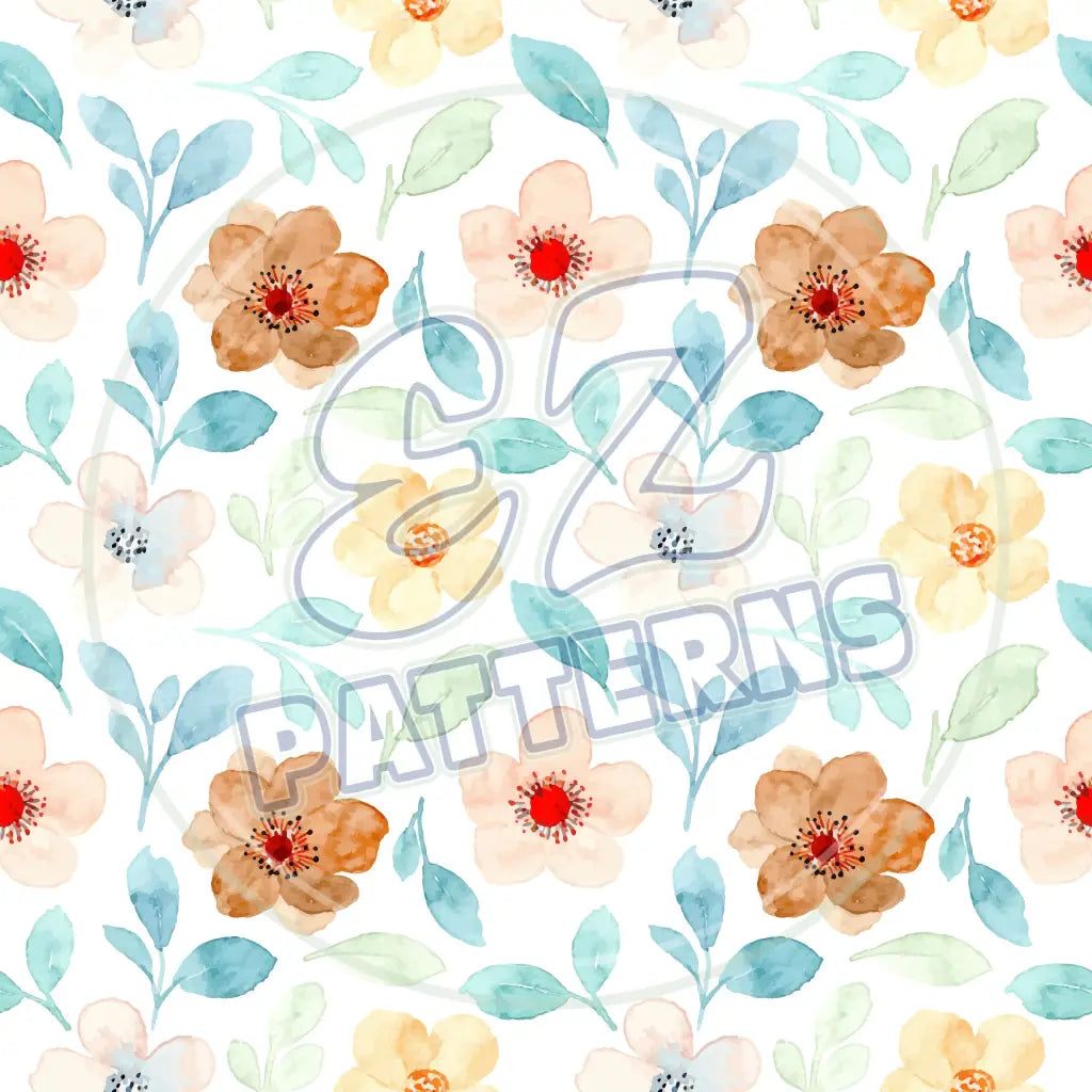 Meadow Bloom 004 Printed Pattern Vinyl