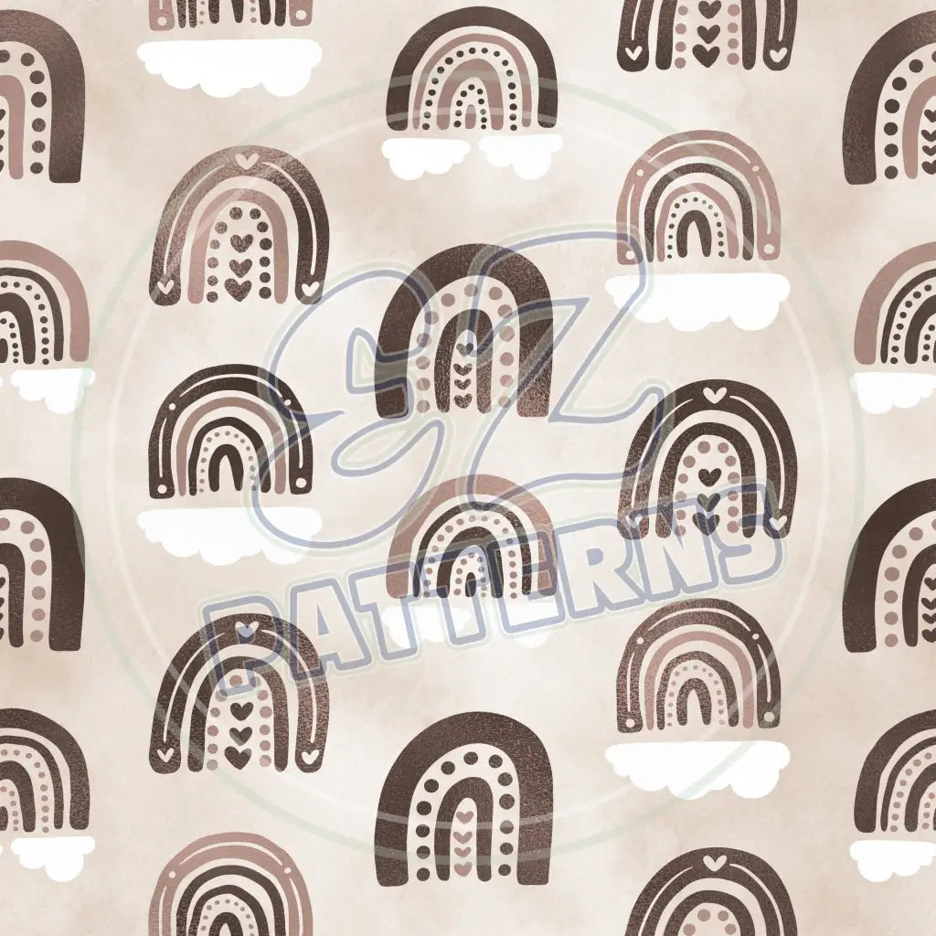 Neutral Nursery 006 Printed Pattern Vinyl