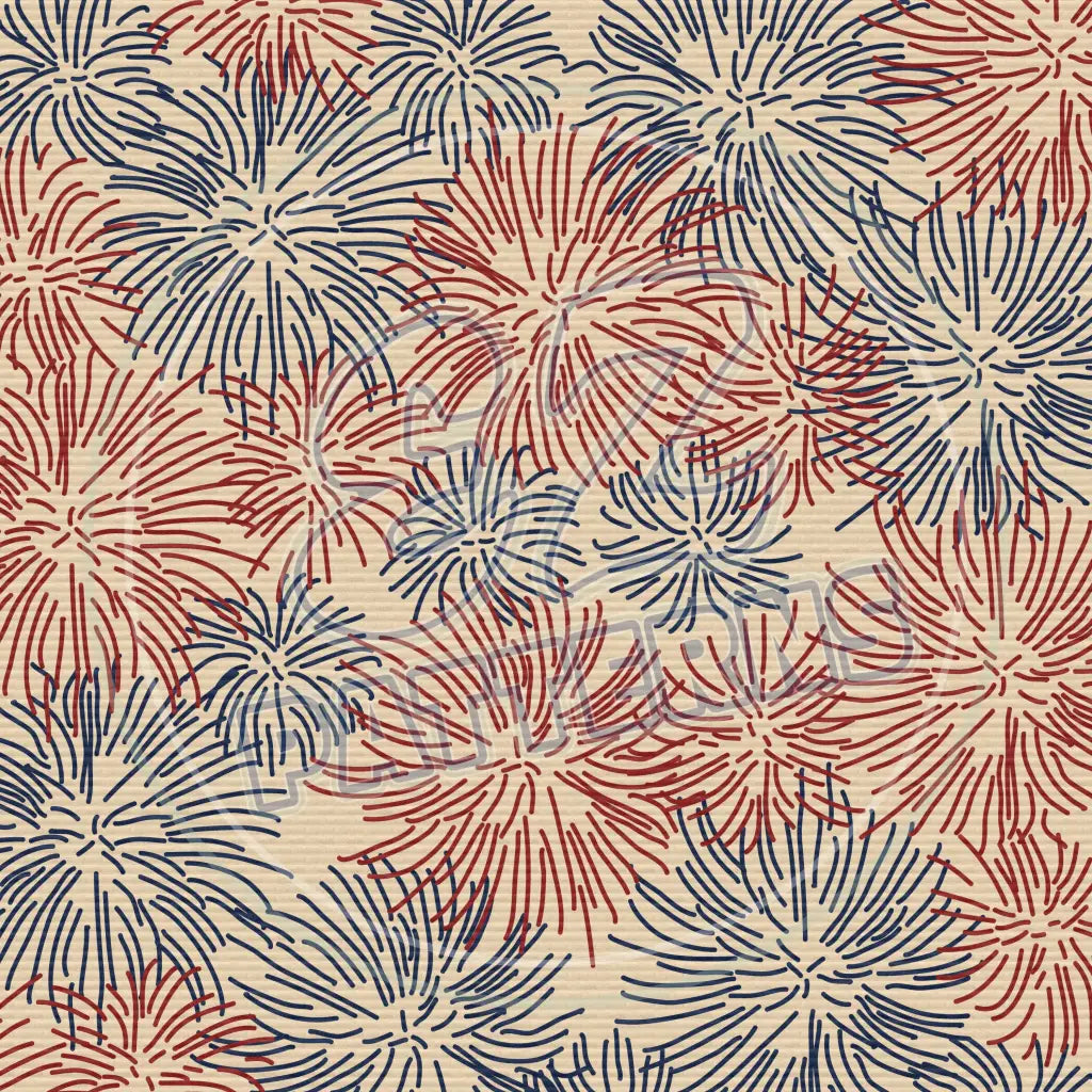 New Retro Usa 020 Printed Pattern Vinyl