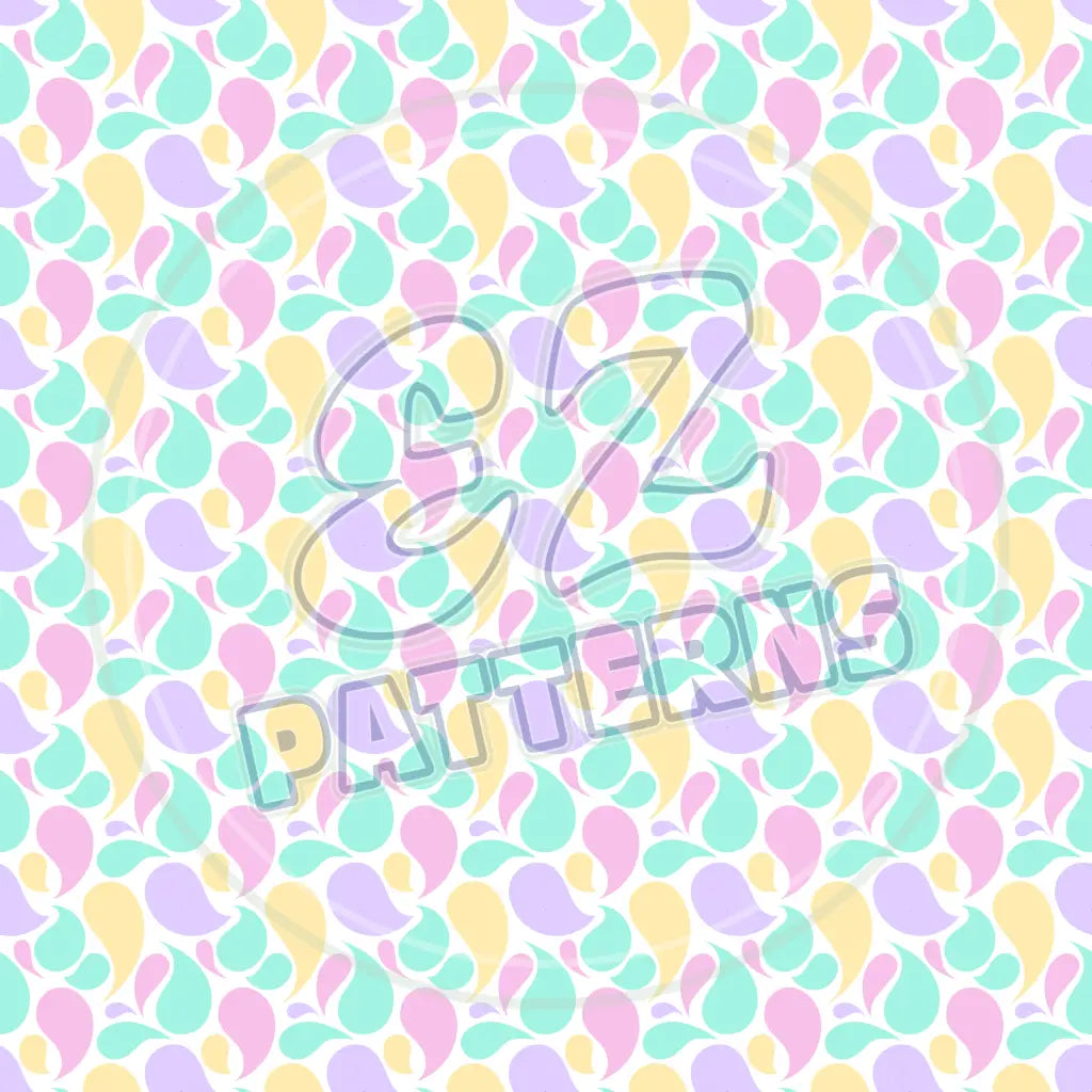 Easter Pastels 010 Printed Pattern Vinyl