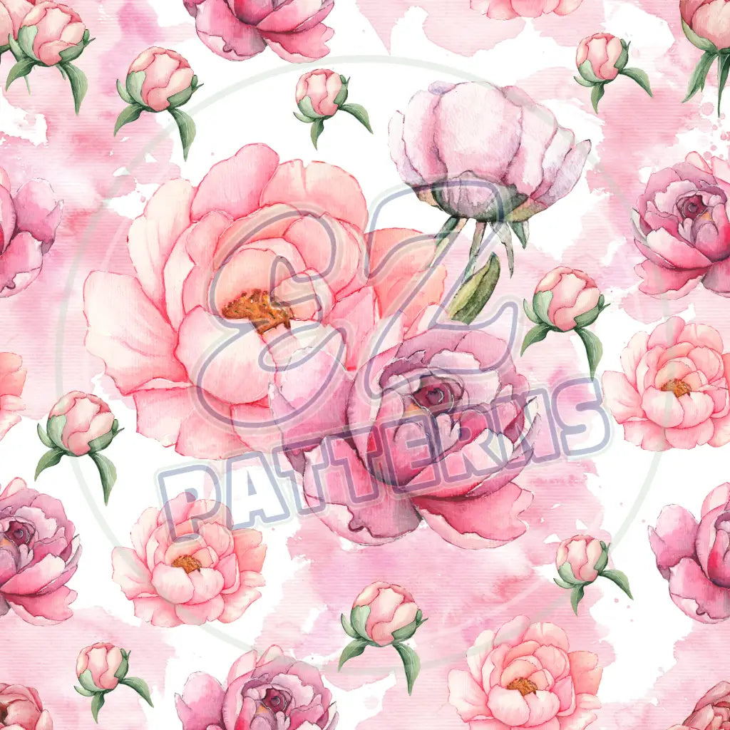 Peony Pink 002 Printed Pattern Vinyl