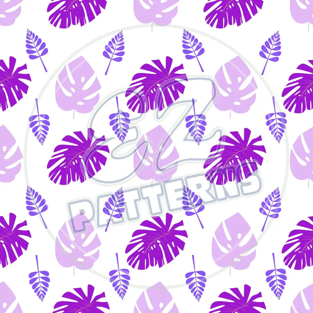 Purple Tropics 013 Printed Pattern Vinyl