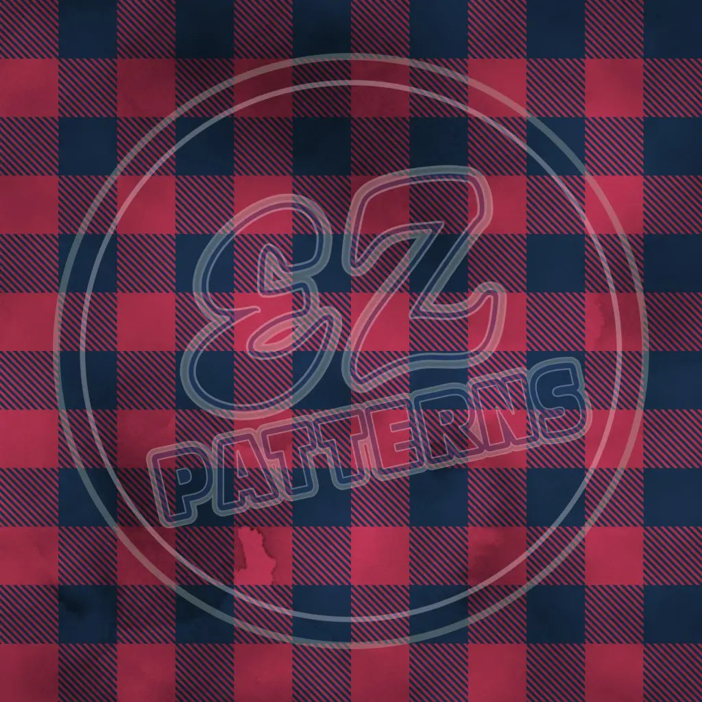 Red Blue Fade 006 Printed Pattern Vinyl