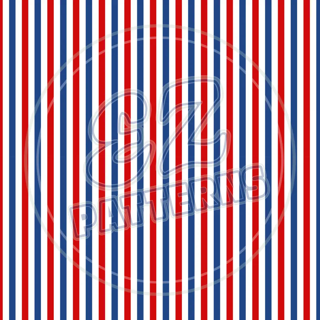 Stars & Stripes 004 Printed Pattern Vinyl