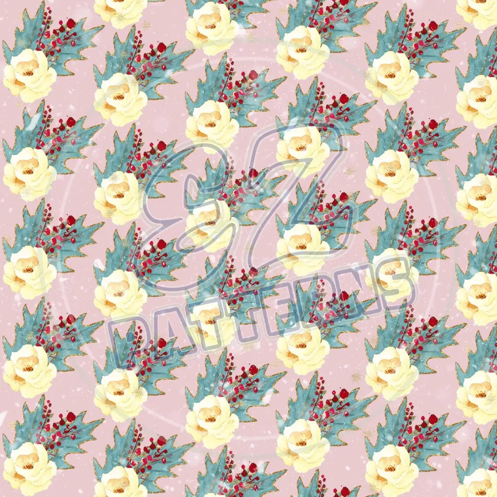 Traditional Christmas 012 Printed Pattern Vinyl