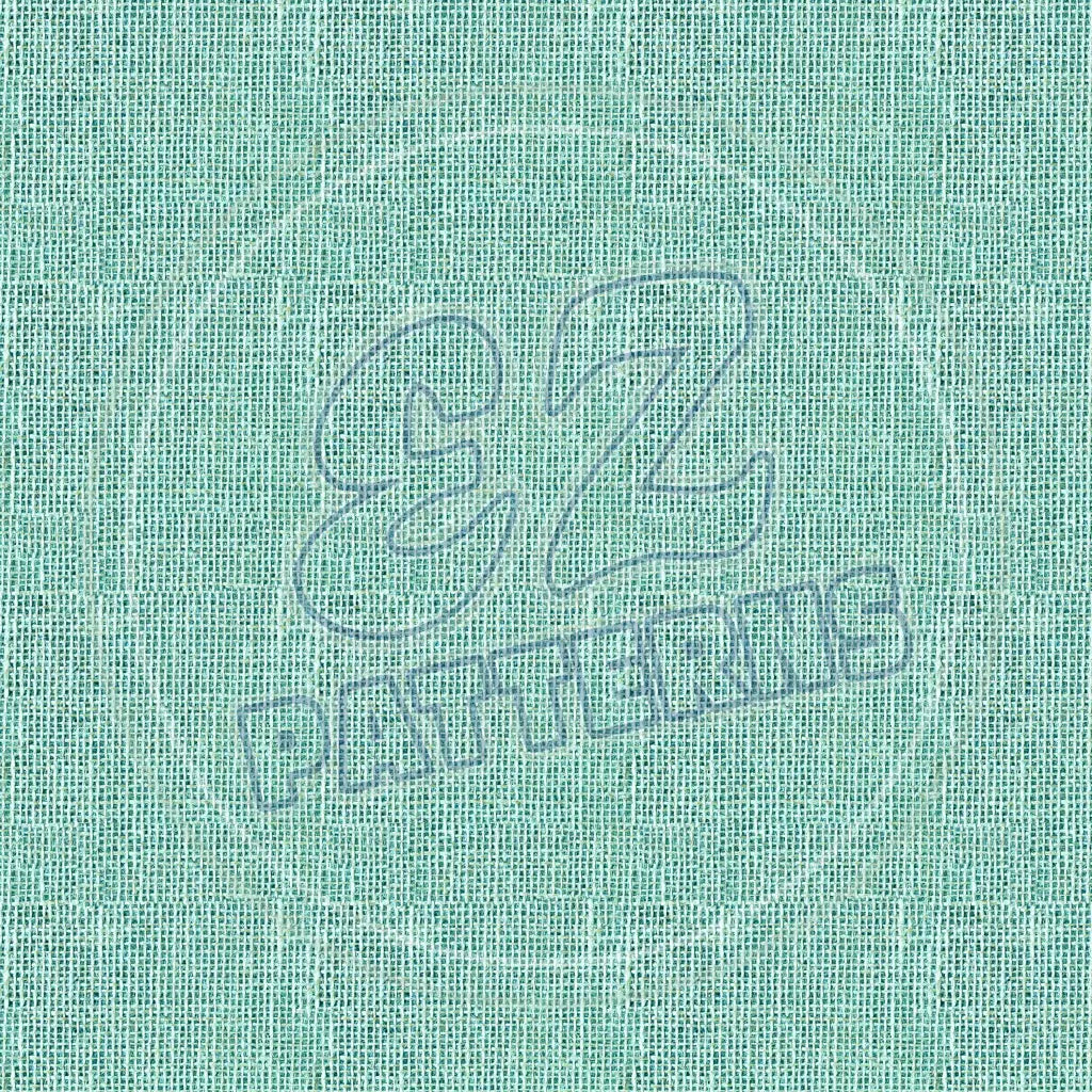 Turquoise Burlap 002 Printed Pattern Vinyl