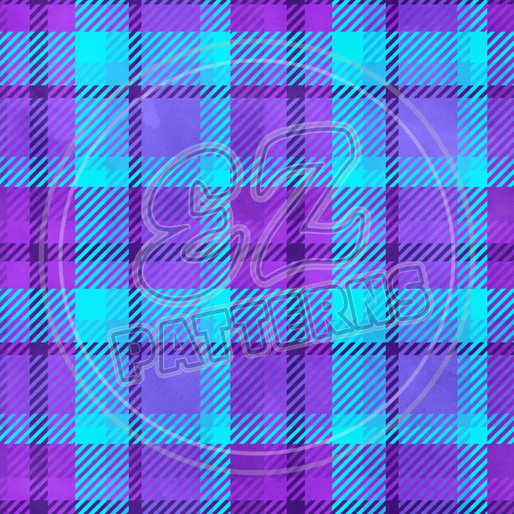 Ultraviolet Flannel 010 Printed Pattern Vinyl